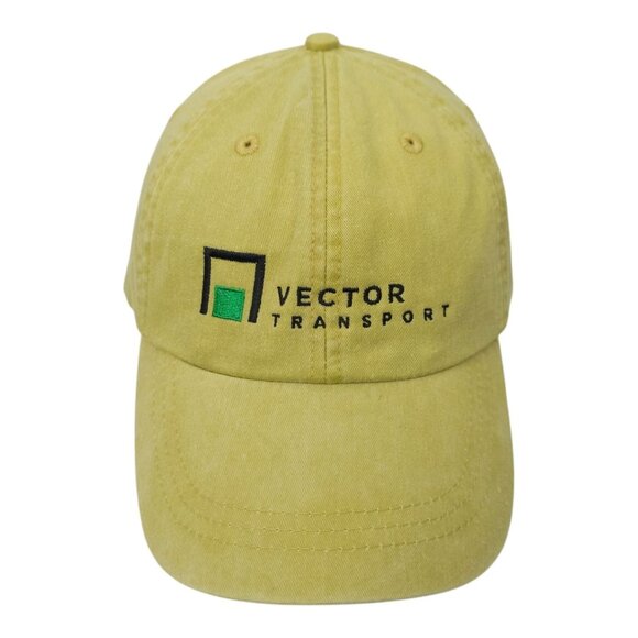 Adams Vector Transport Tuck Strap Cap Embroidered Logo Trucker Baseball Hat - Picture 1 of 13
